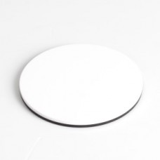 Plastic Plate B/W D=84x5 mm