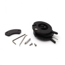 Polarizer D, rotatable with color glass carrier