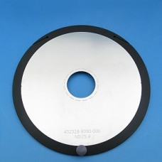 Stage insert, metal; D=115 mm, aperture d=25.4 mm