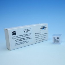 Cover glasses, high performance, D=0.17mm, box with 1000 pc.