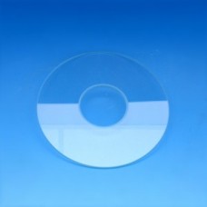 Stage insert, glass; D=110 mm, d=38 mm