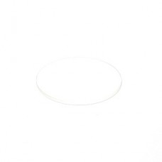 Clear glass plate, D=120 mm