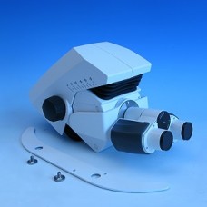 Comfortable binocular Ergotube 8-33°/22, 50mm high, reversed image